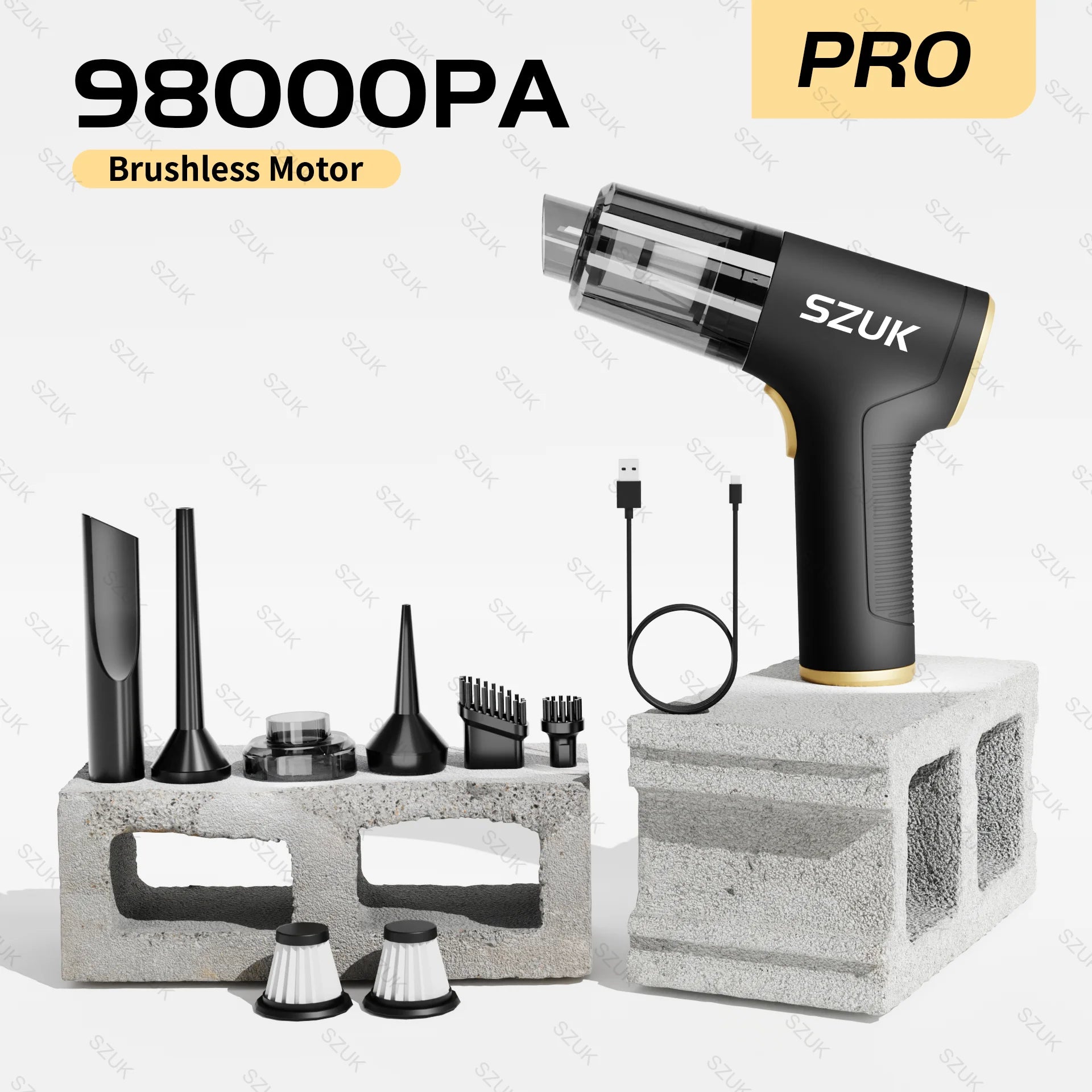 Aspirateur Mini Pro™ – Sans fil multifonction