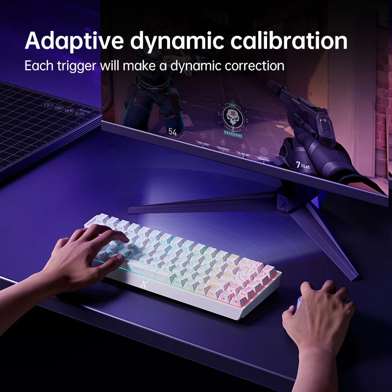 Clavier Compact Pro™ – 75% mécanique sans fil