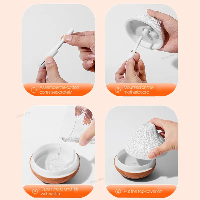 Humidificateur Arômes Pro™ – Diffuseur cool mist 300ml