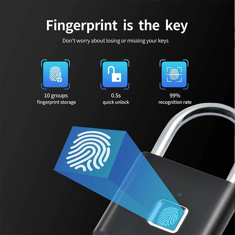 Cadenas Biométrique Pro™ – Empreinte digitale USB