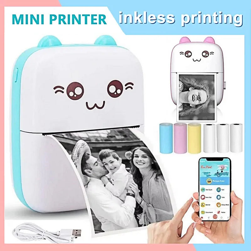 Imprimante Photo Pocket Pro™ – HD Bluetooth iOS & Android