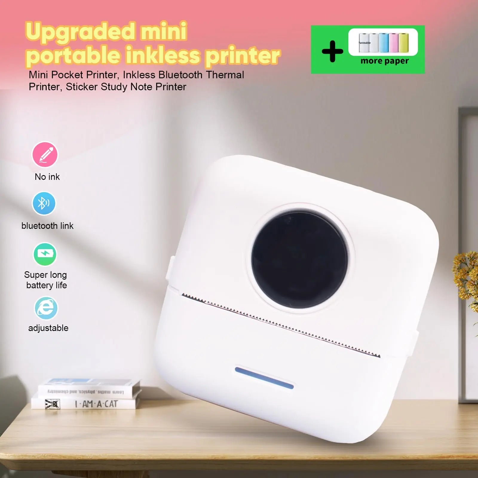 Mini Imprimante Pro™ – Thermique portable 57mm