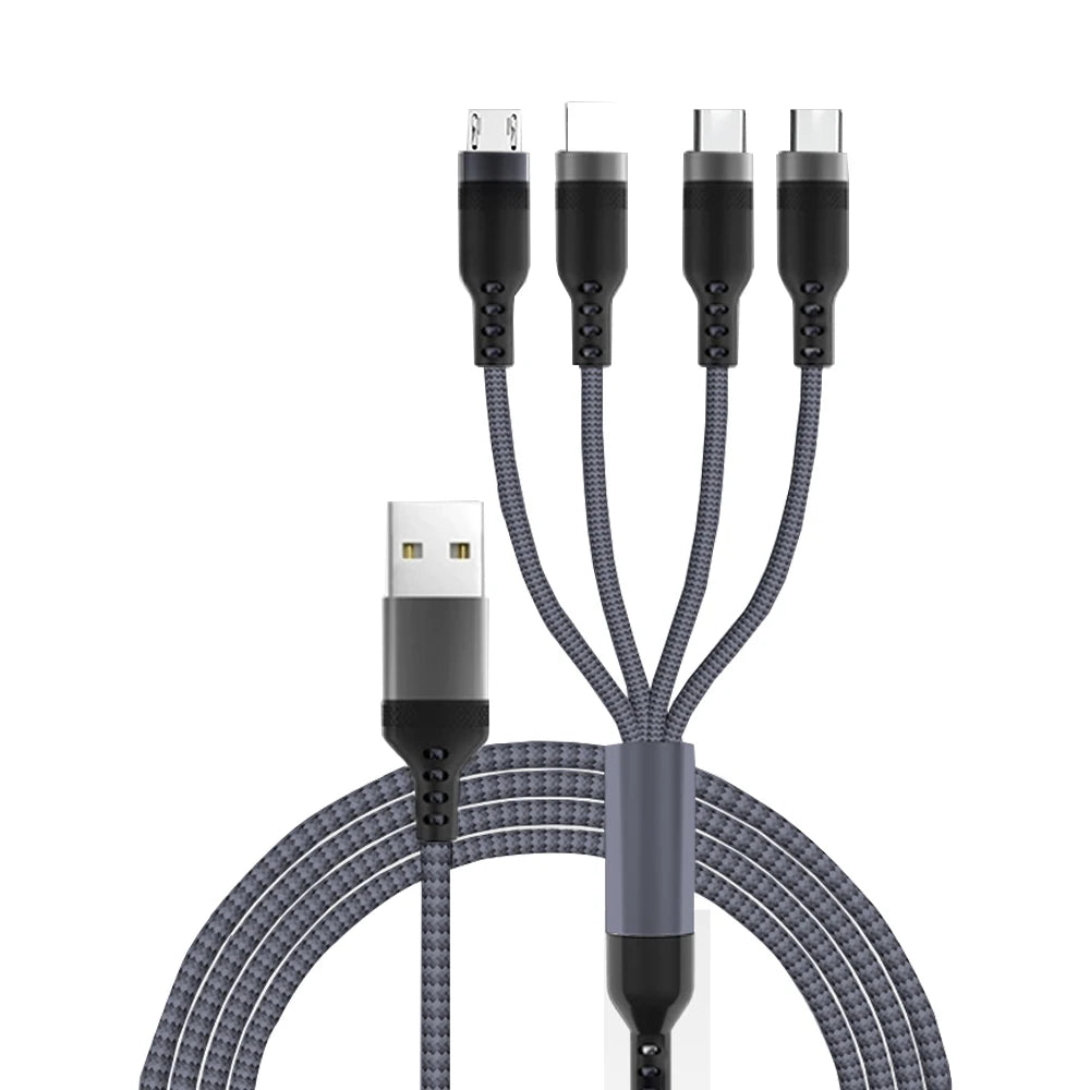 UltraCharge Pro™ - Lot de 3 Câbles USB-C | Charge Rapide 60W | Tressé