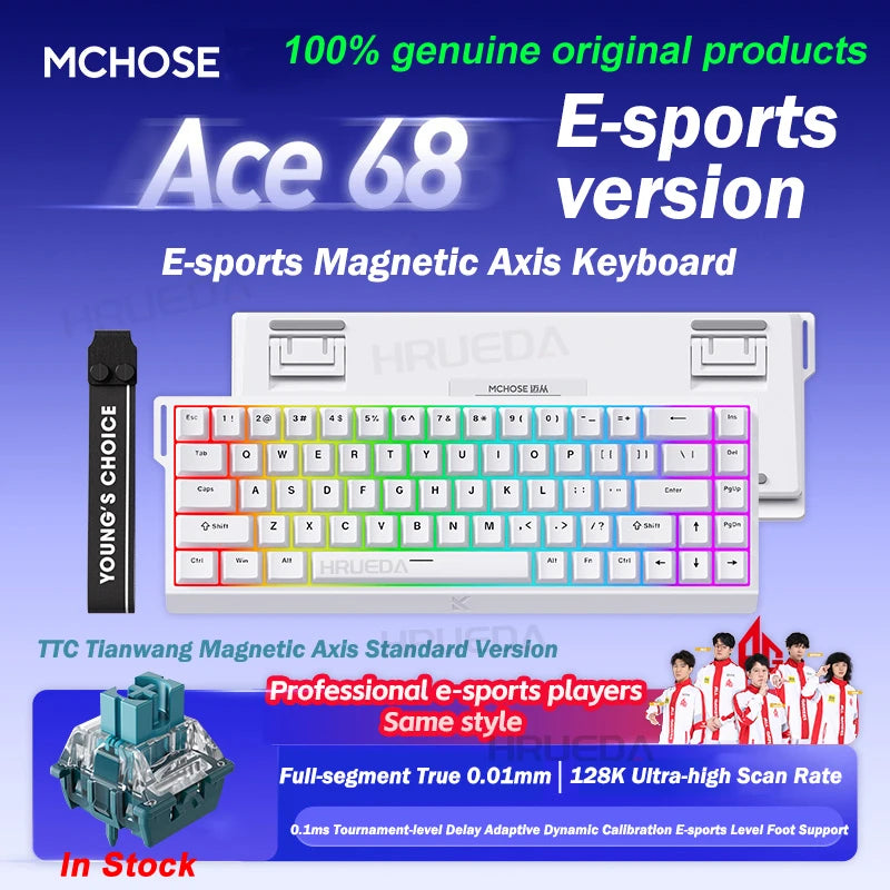 Clavier Compact Pro™ – 75% mécanique sans fil