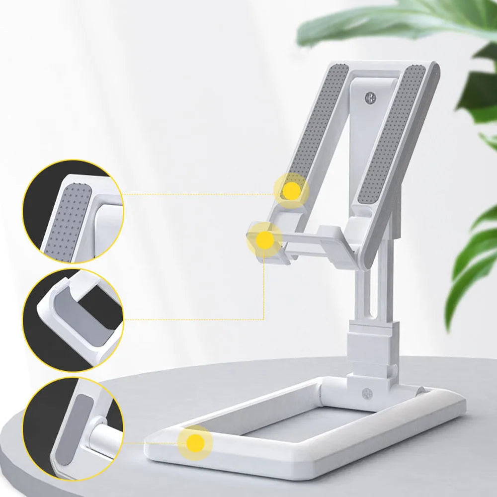 Support Téléphone & Tablette Pro™ — Stand Universel Pliable Ergonomique