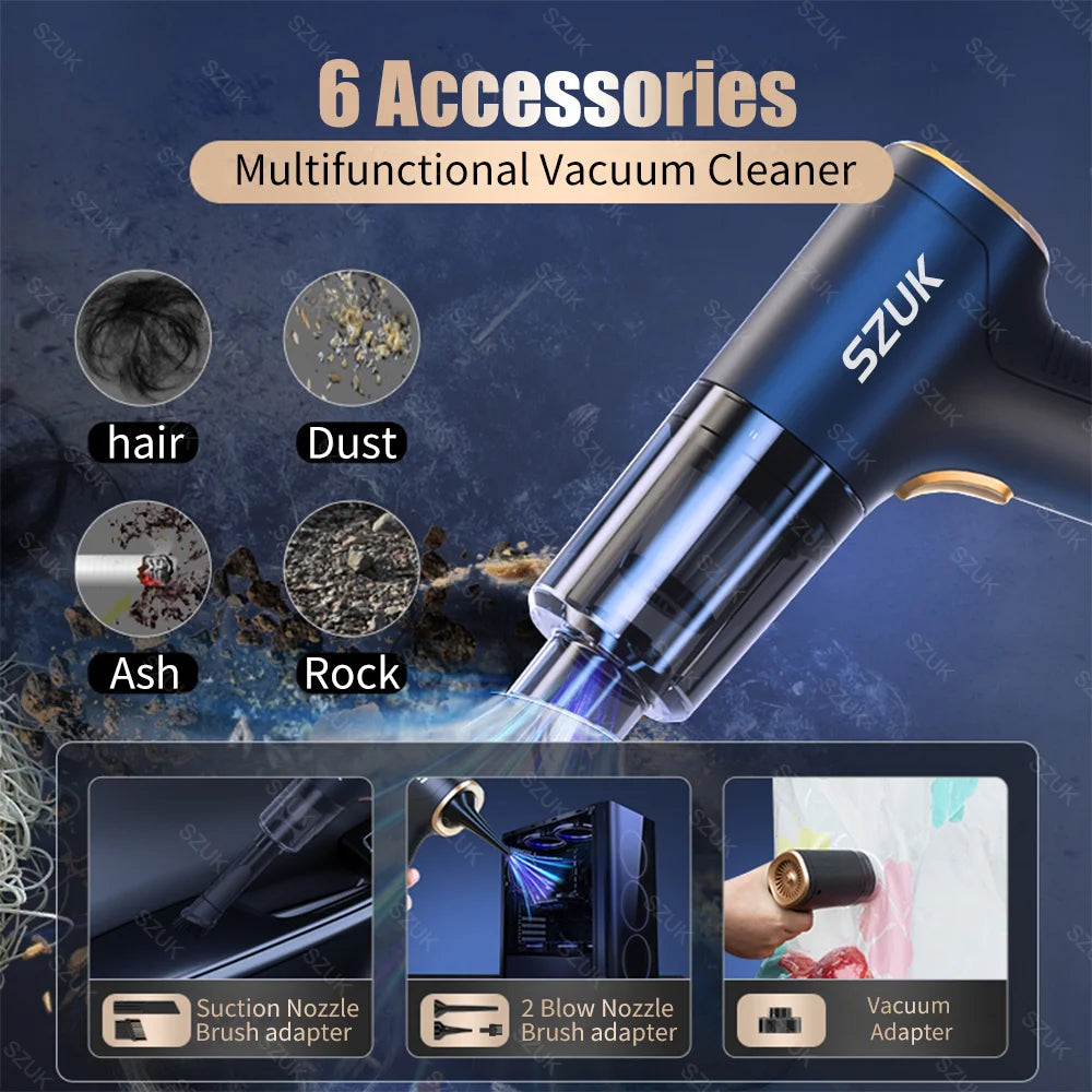 Aspirateur Mini Pro™ – Sans fil multifonction