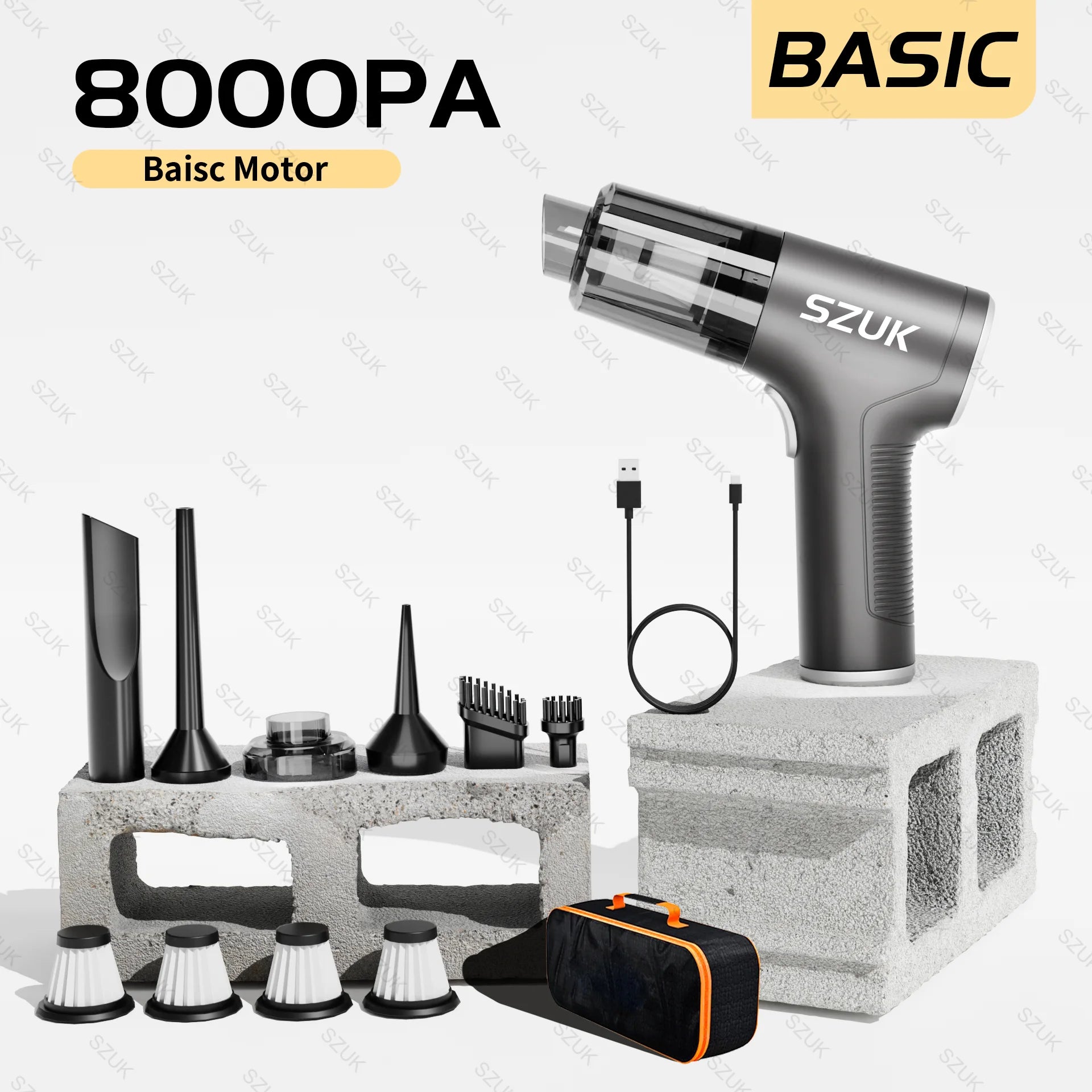 Aspirateur Mini Pro™ – Sans fil multifonction