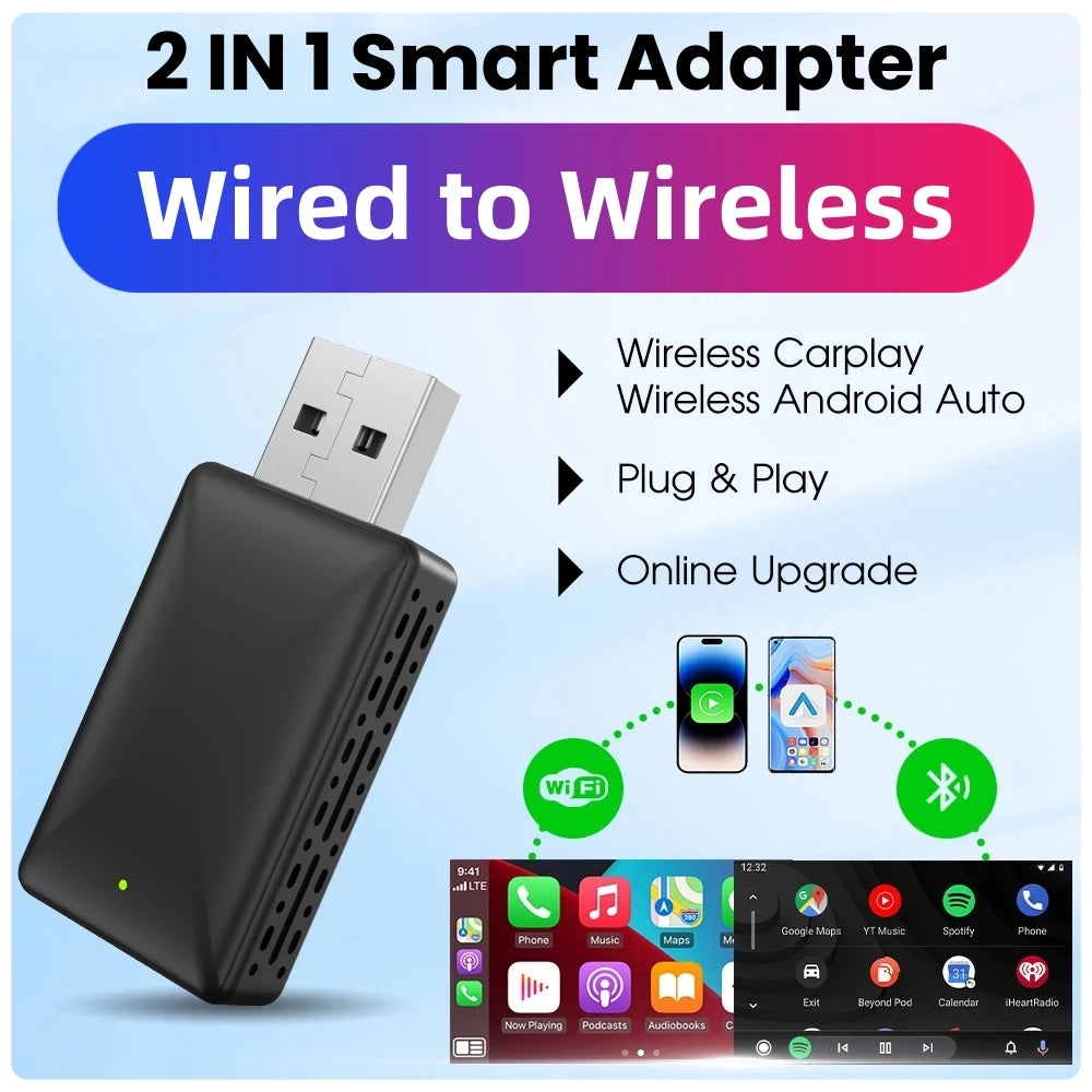 Adaptateur CarPlay Pro™ – Sans fil Bluetooth/WiFi