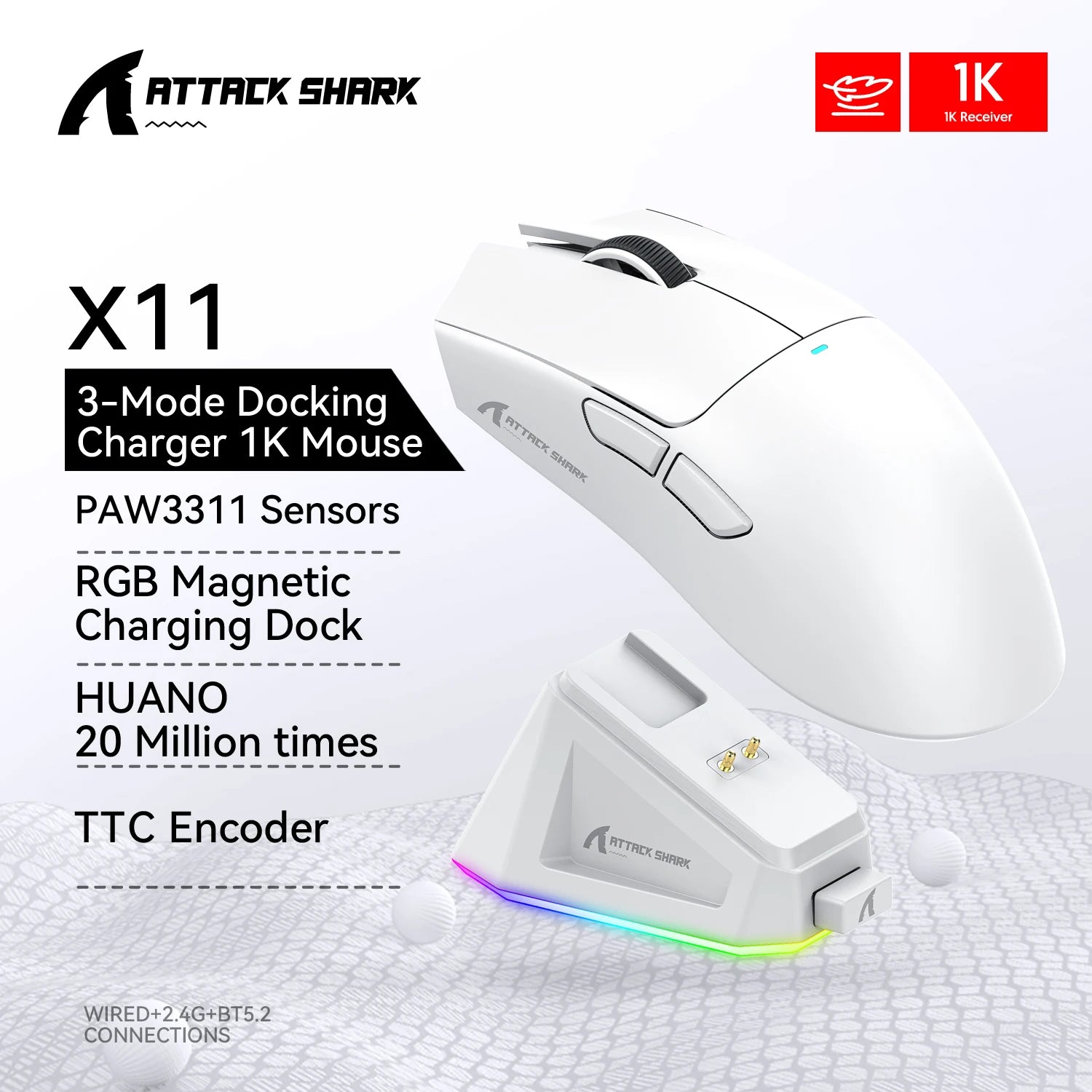 Souris Gaming Pro™ – Sans fil haute précision