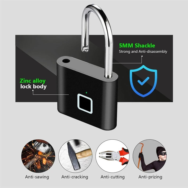 Cadenas Biométrique Pro™ – Empreinte digitale USB