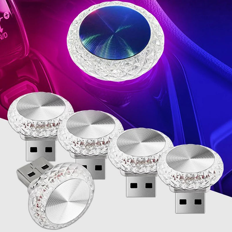 Mini Lampe USB Ambiance Pro™ — Éclairage LED Plug & Play Voiture & Setup
