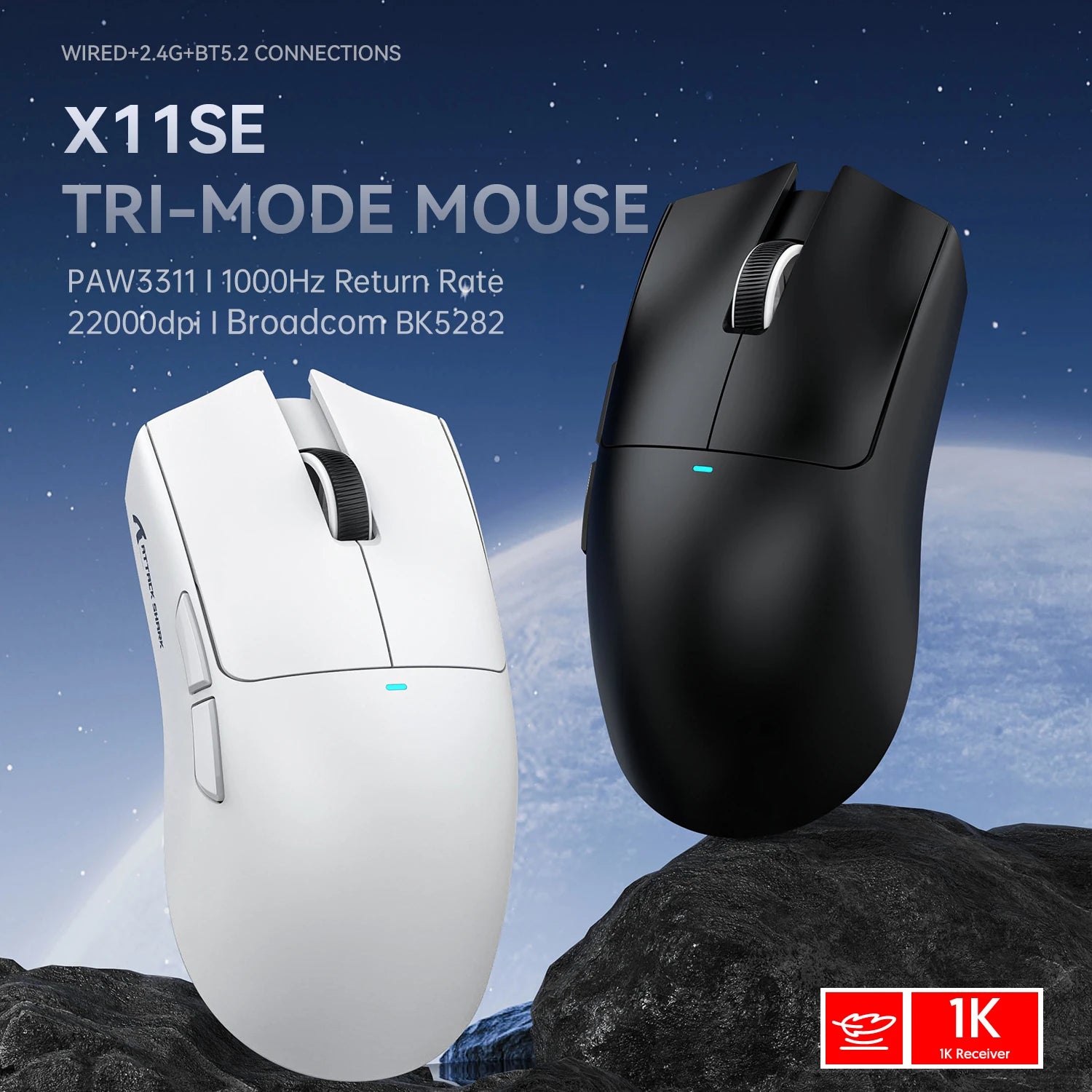 Souris Gaming Pro™ – Sans fil haute précision