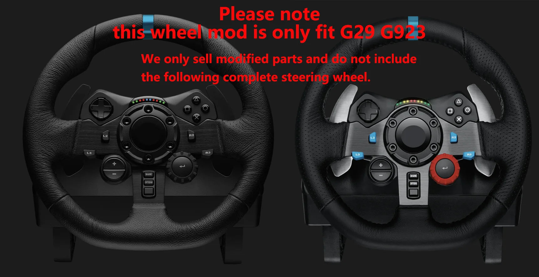 SIMPUSH F1 Sim Racing Wheel MOD Pro™ — Compatible Logitech G29 / G923