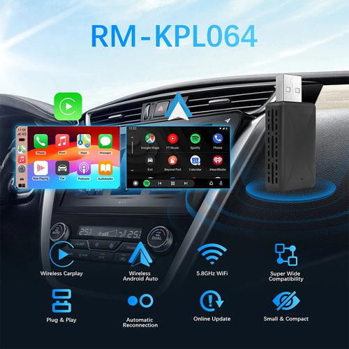 Adaptateur CarPlay Pro™ – Sans fil Bluetooth/WiFi