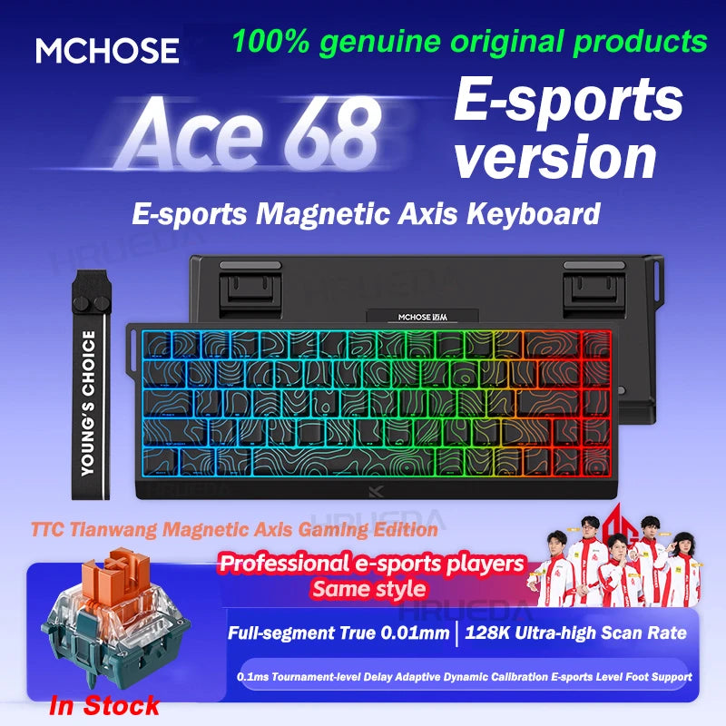Clavier Compact Pro™ – 75% mécanique sans fil