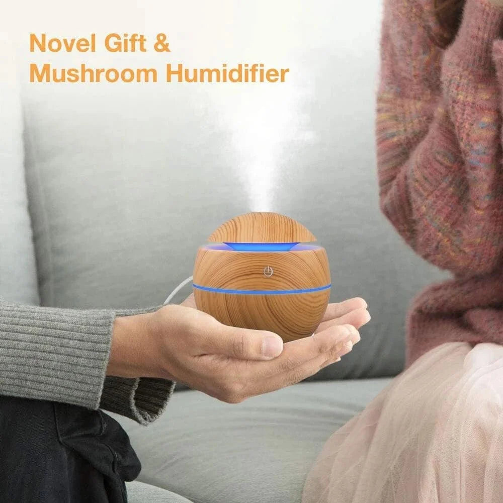 Humidificateur Champignon Pro™ – Diffuseur USB ultrasonique