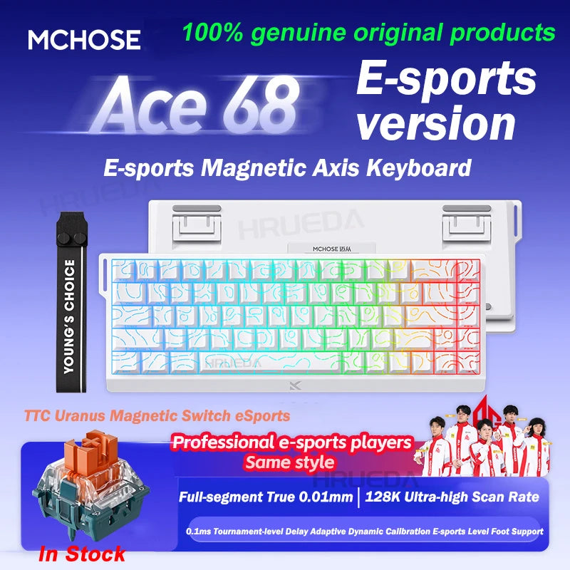 Clavier Compact Pro™ – 75% mécanique sans fil