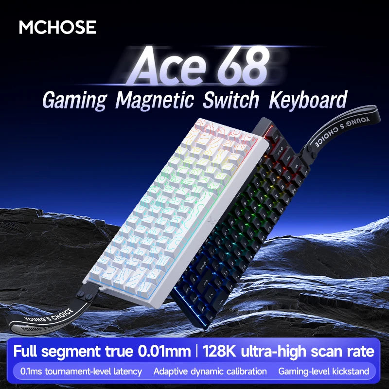 Clavier Compact Pro™ – 75% mécanique sans fil