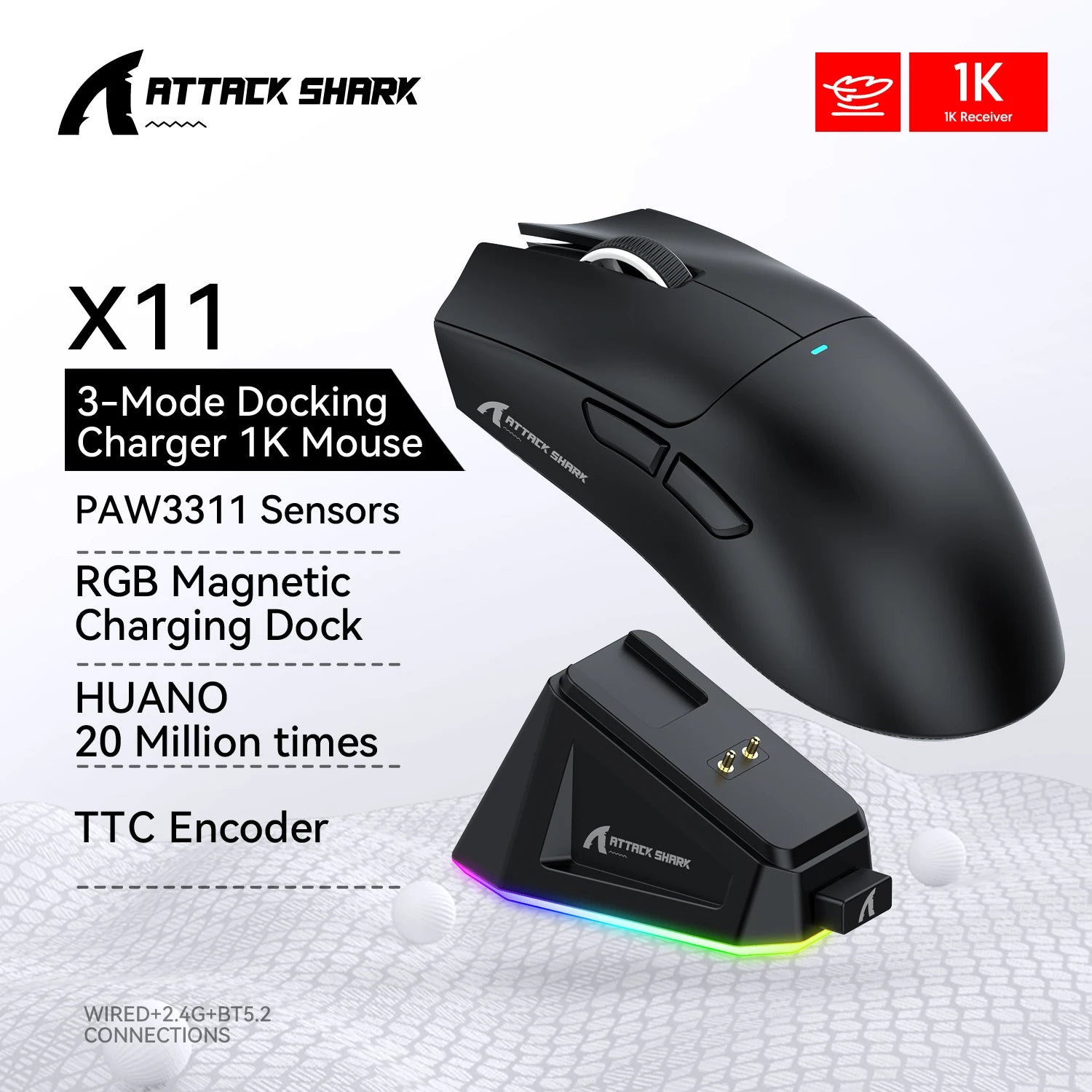 Souris Gaming Pro™ – Sans fil haute précision