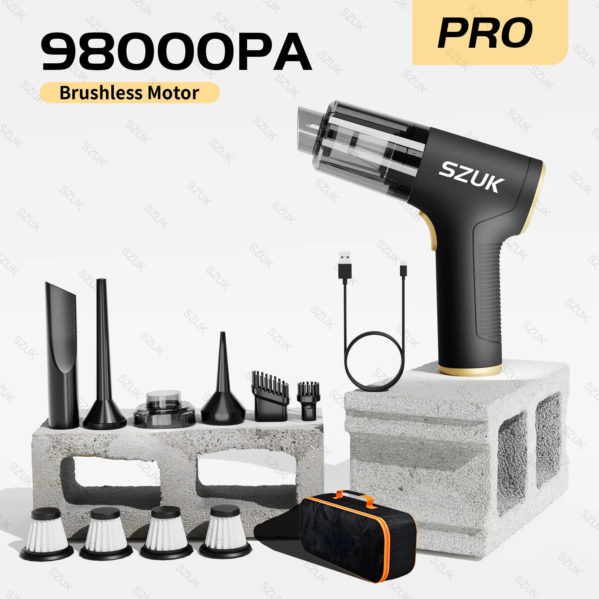 Aspirateur Mini Pro™ – Sans fil multifonction